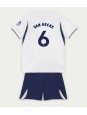 Tottenham Hotspur Jan Paul van Hecke #6 Domácí dres pro děti 2026-27 Krátký Rukáv (+ trenýrky)